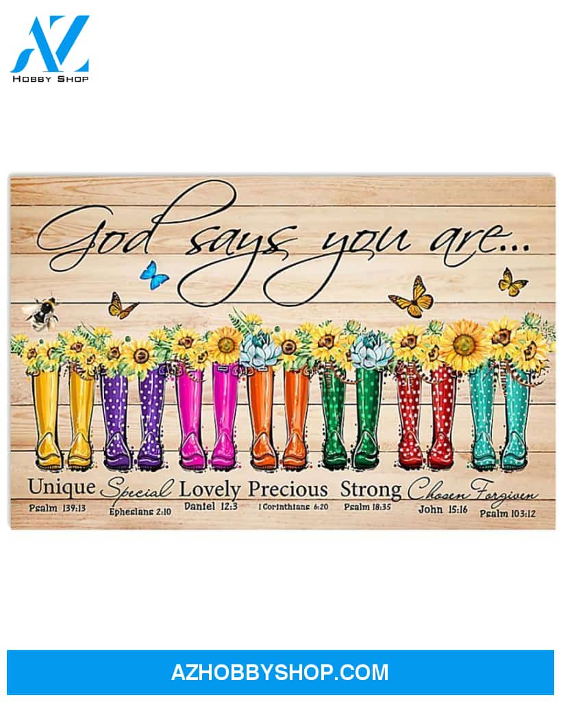 Garden God Says You Are Canvas Prints, Wall Decor Visual Art