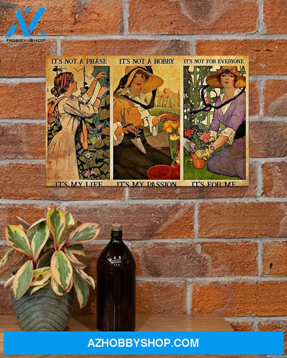 Garden It's For Me Wall Hanging, Wall Decor Visual Art