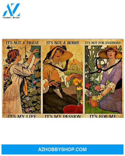 Garden It's For Me Wall Hanging, Wall Decor Visual Art