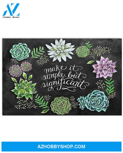 Garden Simple But Significant Canvas Wall Art, Wall Decor Visual Art