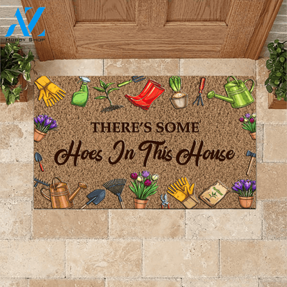 Gardening Doormat Some Hoes In This House | Welcome Mat | House Warming Gift