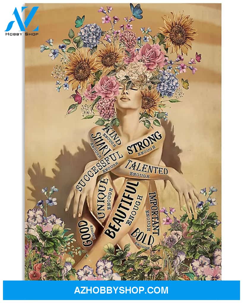 Gardening Girl Vertical Canvas Wall Art, Wall Decor Visual Art