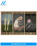 Gardening It's Not A Phase It's My Life Canvas Painting, Wall Decor Visual Art