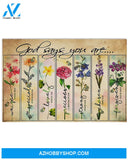 Gardening Poster Flowers Poster Wall Decor