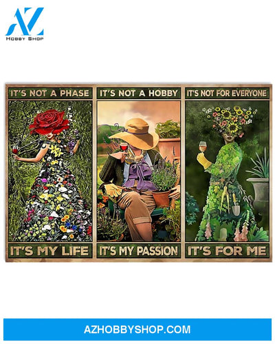 Gardening Poster Wall Decor