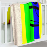 Gay Pride, Bi Bride, Gay, Bi, Lesbian, Pansexual, Trans, LGBT, Sherpa Blanket, Pride Decor, Pride, Rainbow