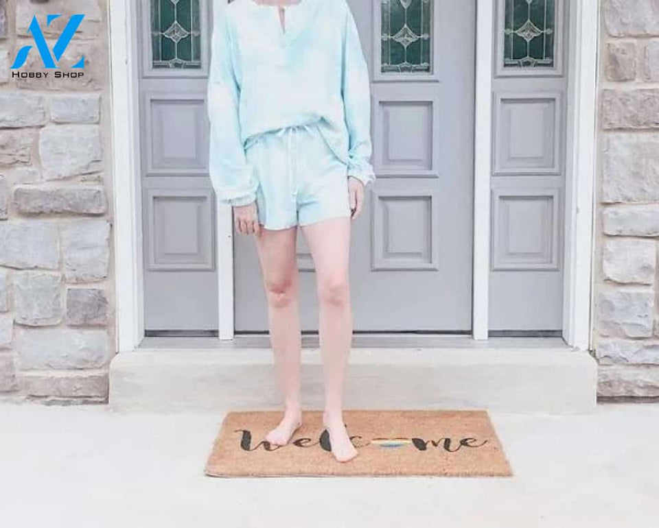 Gay Pride Doormat/LGBT Gift/Rainbow Welcome Mat/Gay Wedding Gift/Cute Outdoor Rug