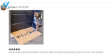 Gay Pride Doormat/LGBT Gift/Rainbow Welcome Mat/Gay Wedding Gift/Cute Outdoor Rug
