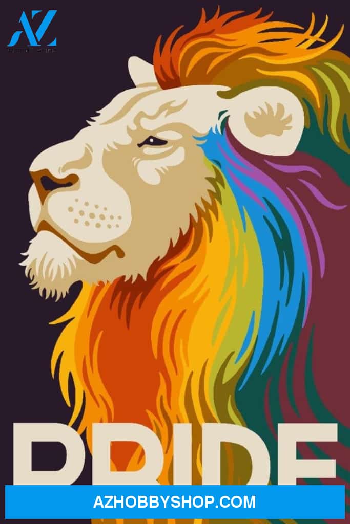 Gay Pride Lion
