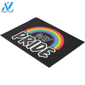 Gay Pride Rainbow LGBT Doormat