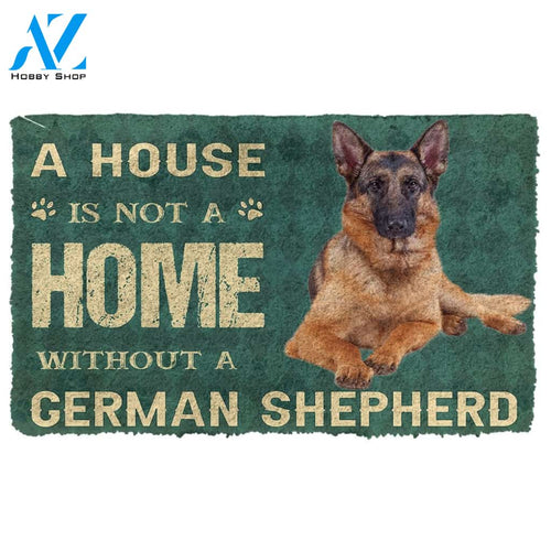 Gearhuman 3D A House Is Not A Home German Shepherd Dog Doormat