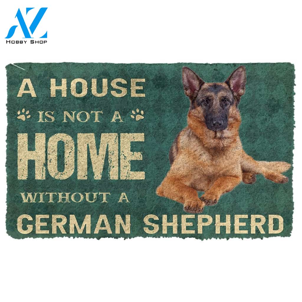 Gearhuman 3D A House Is Not A Home German Shepherd Dog Doormat