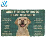 Gearhumans Gearhuman 3D Please Remember Labrador Retriever Dog'S House Rules Doormat
