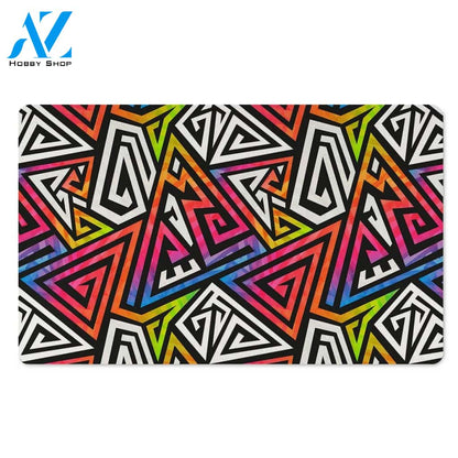 Geometric Door Mat