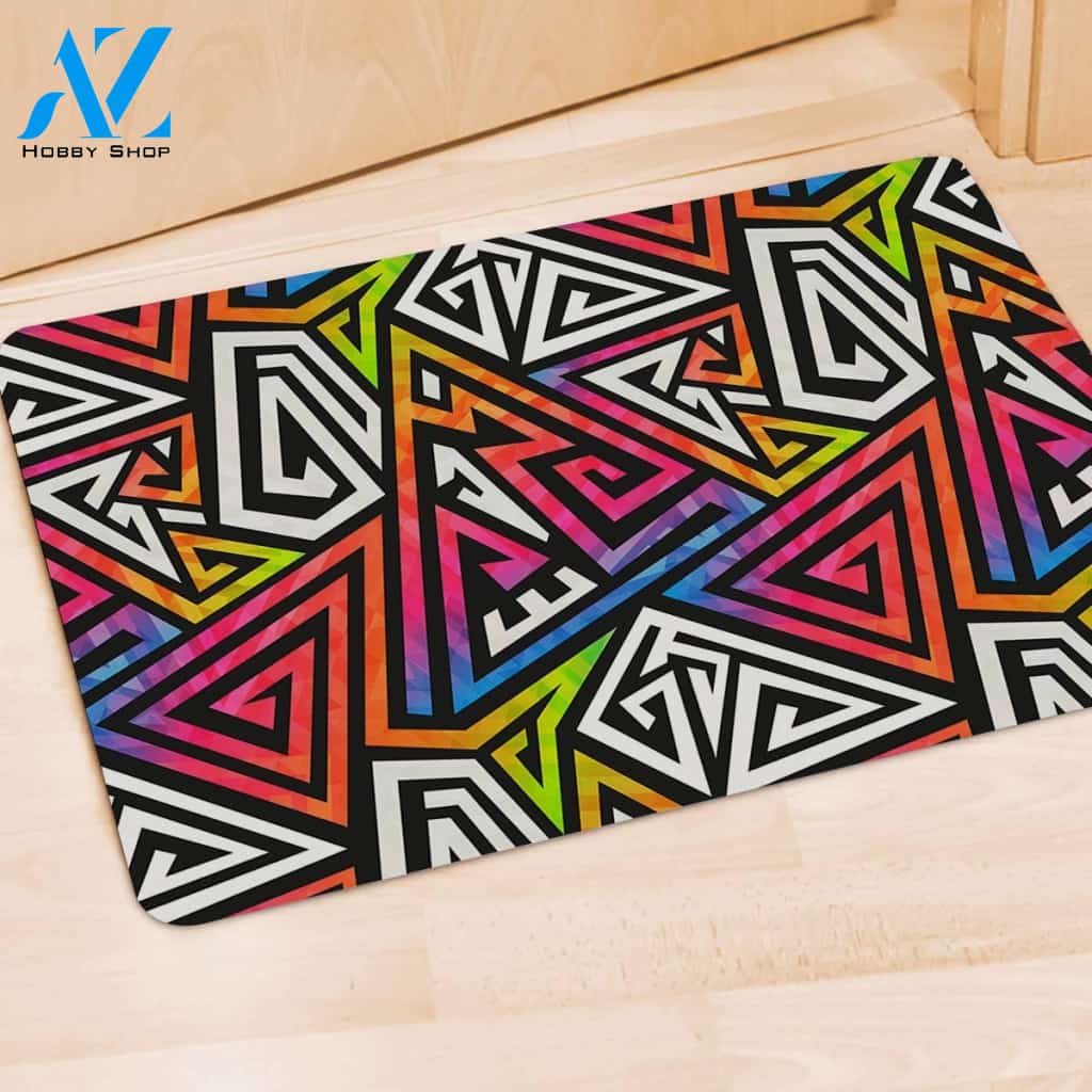 Geometric Door Mat