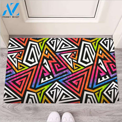 Geometric Door Mat
