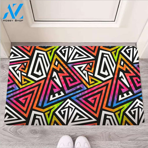 Geometric Door Mat