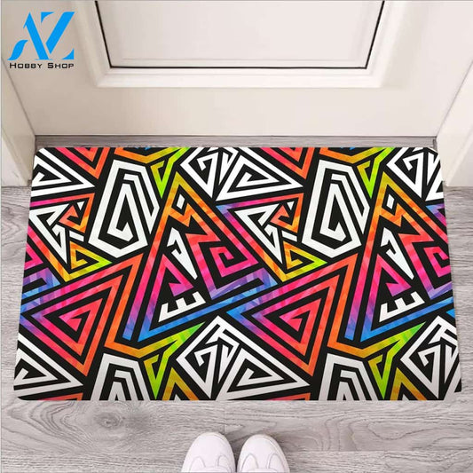 Geometric Door Mat