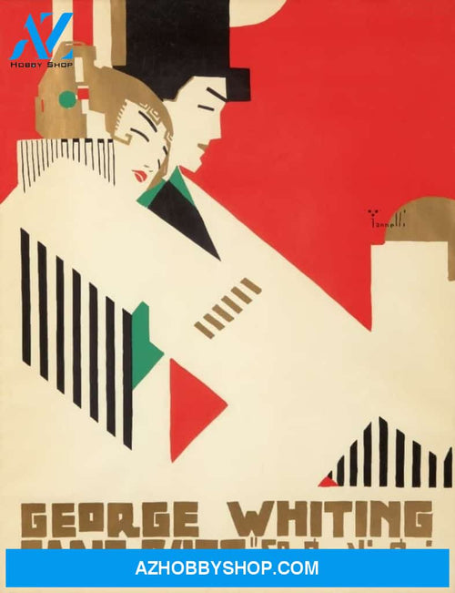 George Whiting C. 1969 - Vintage Poster