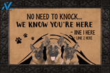 German shepherd M288 Custom Doormat All Over Printed (6228)