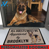 German Shepherd M289 Custom Doormat All Over Printed (6228)