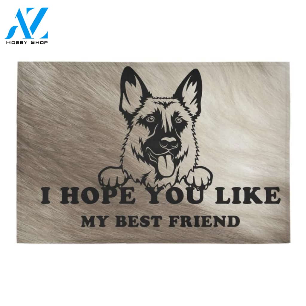 german shepherd Doormat - Welcome Mat - Home Decor