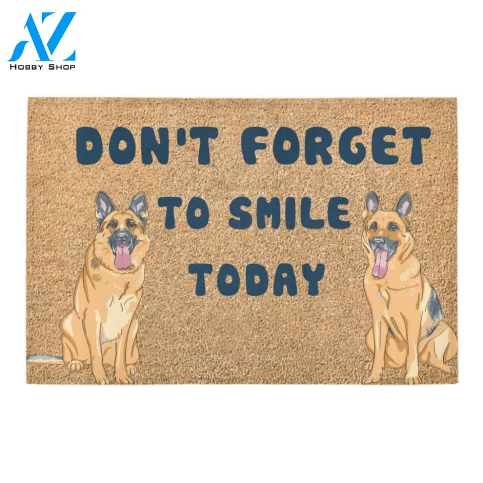 german shepherd Doormat - Welcome Mat - Home Decor