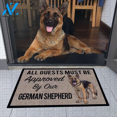 German Shepherd CL20110954MDD Doormat