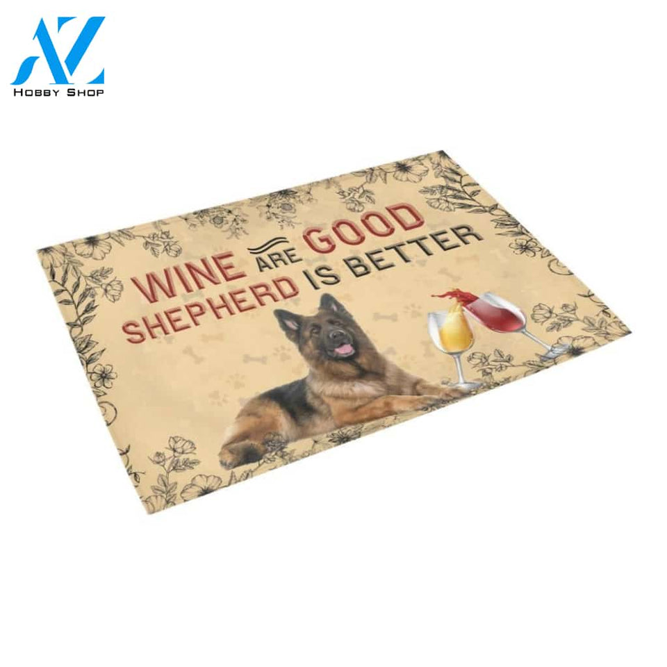 GERMAN SHEPHERD Doormat - Welcome Mat - Home Decor