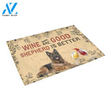 GERMAN SHEPHERD Doormat - Welcome Mat - Home Decor