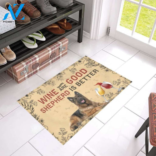 GERMAN SHEPHERD Doormat - Welcome Mat - Home Decor