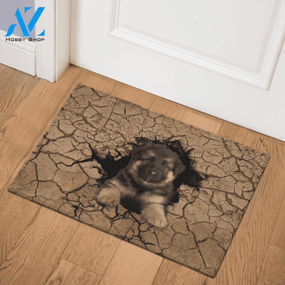 German Shepherd Doormat Cute Indoor And Outdoor Doormat Warm House Gift Welcome Mat Gift For German Shepherd Lovers