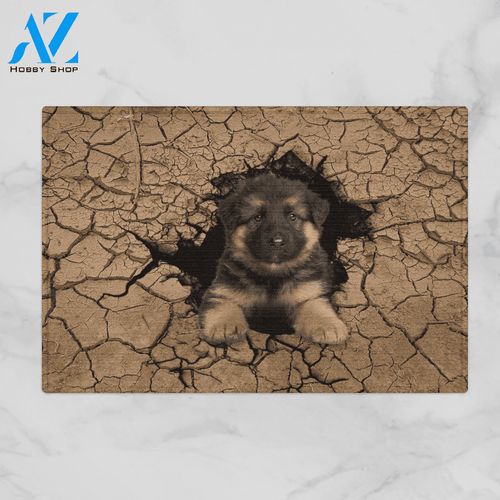 German Shepherd Doormat Cute Indoor And Outdoor Doormat Warm House Gift Welcome Mat Gift For German Shepherd Lovers