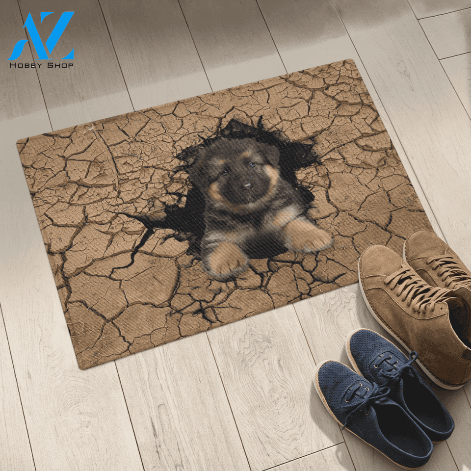 German Shepherd Doormat Cute Indoor And Outdoor Doormat Warm House Gift Welcome Mat Gift For German Shepherd Lovers