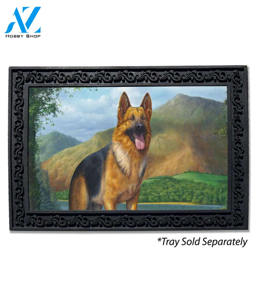 German Shepherd Great Outdoors Doormat - 18" x 30"