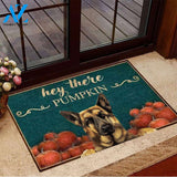 German Shepherd Hey There Pumpkin Doormat Welcome Mat Housewarming Gift Home Decor Funny Doormat Gift For Dog Lovers Gift For Friend Gift For Halloween
