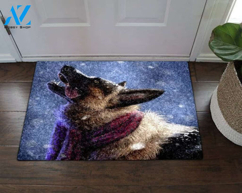 German Shepherd Home Decor Doormat - Welcome Mat - House Warming Gift