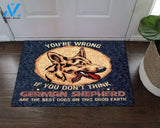 German Shepherd Home Decor Doormat - Welcome Mat - House Warming Gift