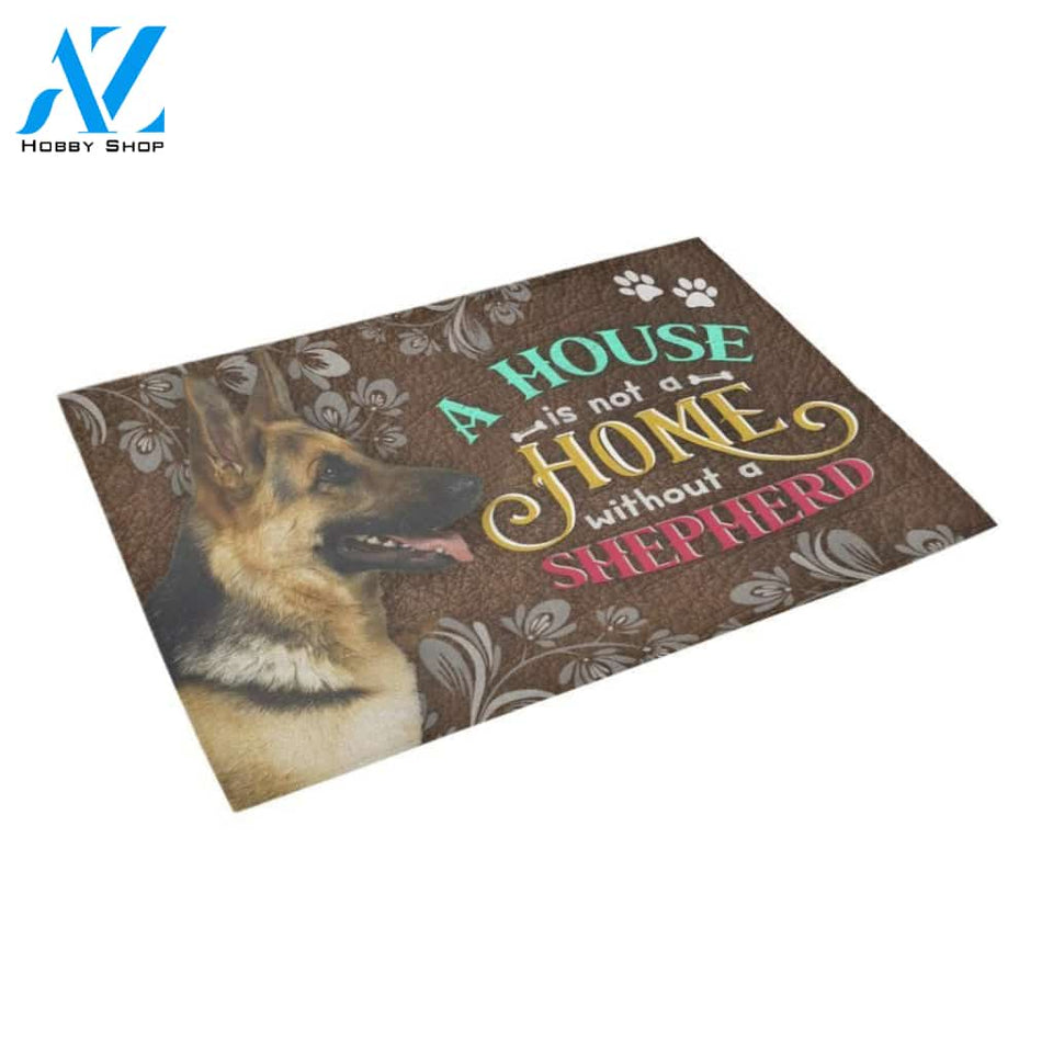 german shepherd home Doormat - Welcome Mat - Home Decor