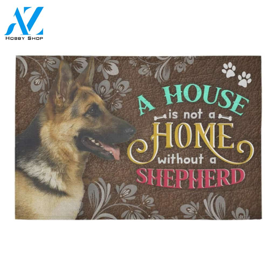 german shepherd home Doormat - Welcome Mat - Home Decor