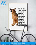 German Shepherd My Best Friend Gift For Dog Mom Canvas And Poster Wall Decor Visual Art Mother's Day Gift