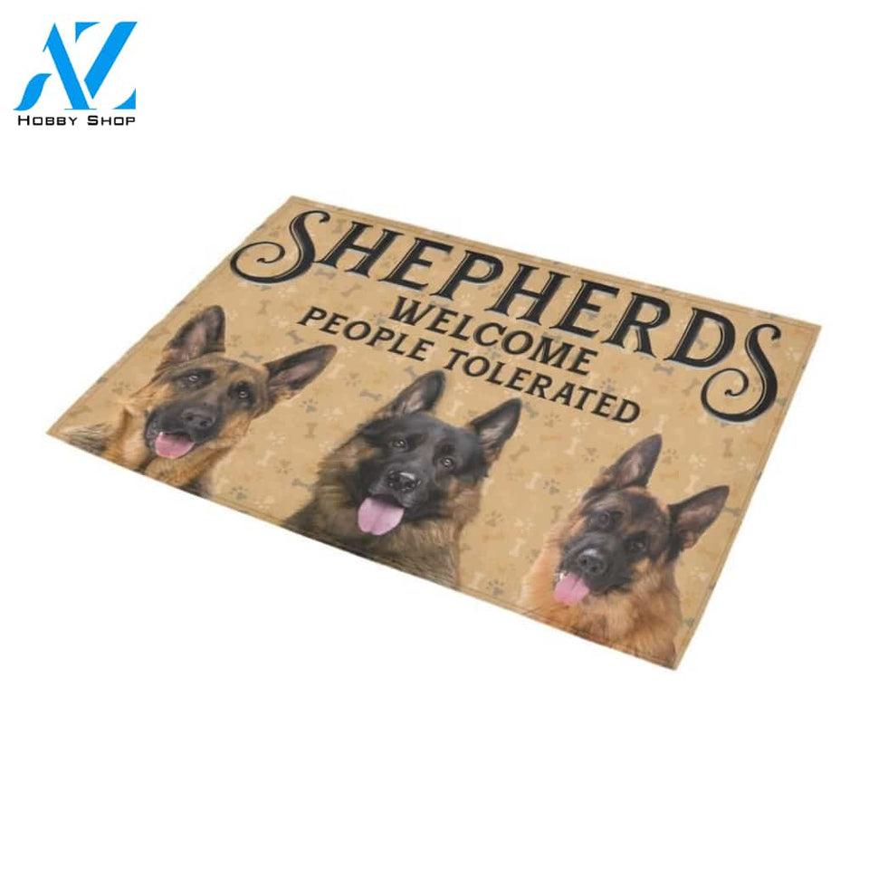 German shepherd welcome Doormat - Welcome Mat - Home Decor