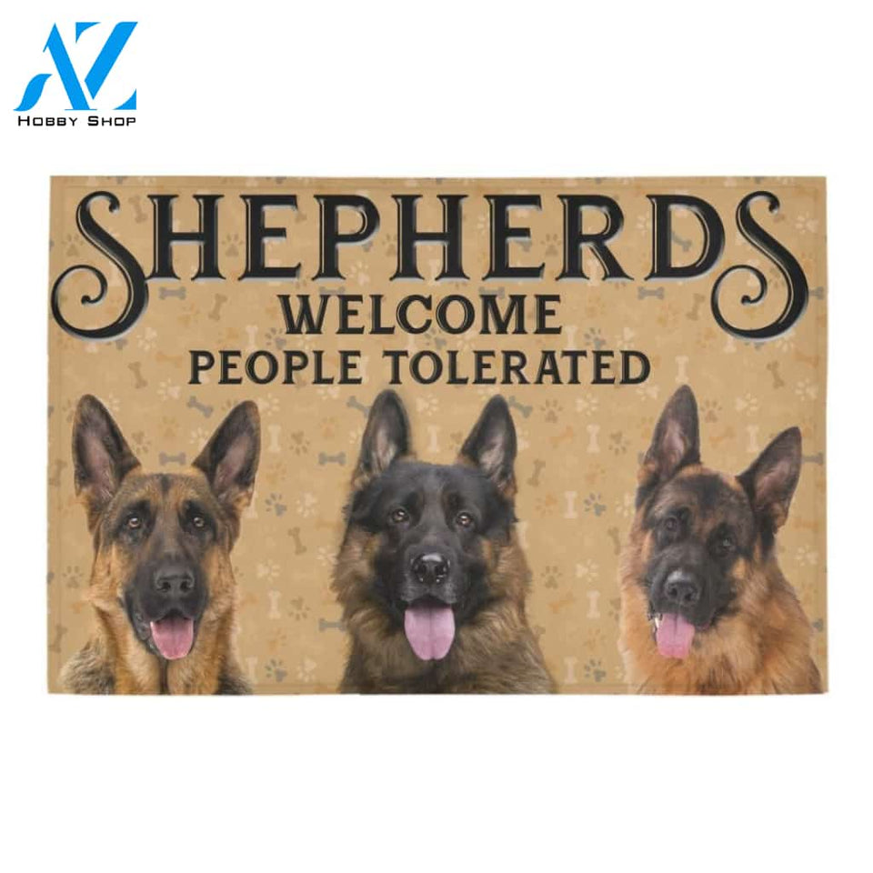 German shepherd welcome Doormat - Welcome Mat - Home Decor
