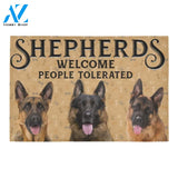 German shepherd welcome Doormat - Welcome Mat - Home Decor