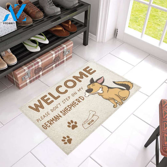 German Shepherd Welcome doormat | Welcome Mat | House Warming Gift
