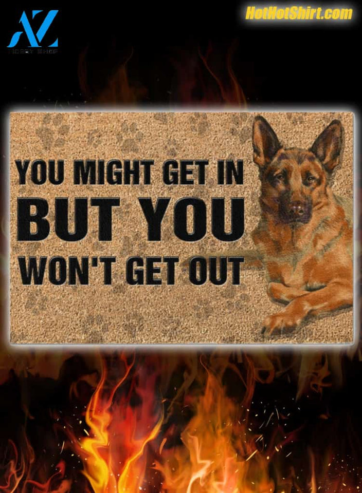 German Shepherd you might get in doormat