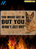 German Shepherd you might get in doormat