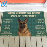 German Shepherd's Rules Doormat