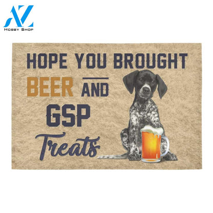 German Shorthaired Pointer Beer Doormat