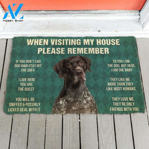 German shorthaired pointer funny doormat